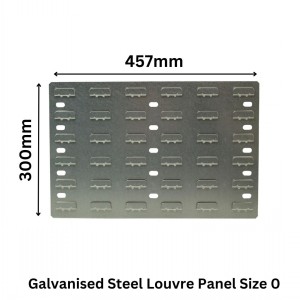 Louvre Panel Size 0 300mm x 457mm